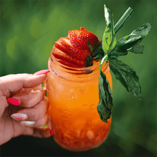 Strawberry Basil Mint