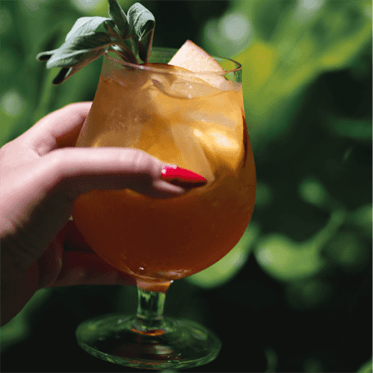 Summer Peach Sangria