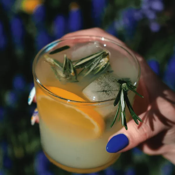 VIVID Tart Apple Rosemary Lemonade