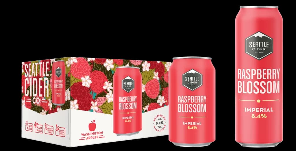 Raspberry Blossom Packaging